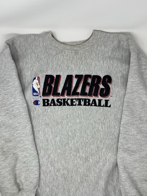#ad #ad Vintage 90s Portland Trailblazers NBA Champion Reverse Weave Sweatshirt XL $85.00