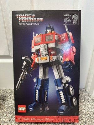 LEGO Transformers Optimus Prime 10302 New Factory Sealed 18+ 1508pcs