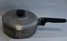 Wagner Ware Magnalite 4682-P Aluminum Saucepan With Lid Single Handle Vintage