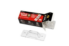 Clear Light Switch Guards, 3 - Pack  Toggle Style  Child Safety Cover  Lig...