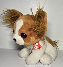 Ty Beanie Classic  BARKS The Dog Buddy 10" Plush Stuffed Animal NWT 