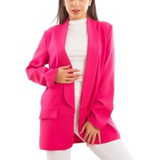 Women's Elegant Unlined Oversized Blazer Long Sleeve TOOCOOL VI-7415