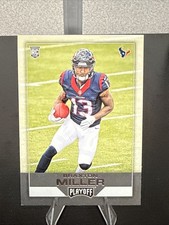 Braxton Miller 2016 Panini Play Off Rookie Card Texans. rookie card picture