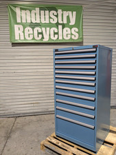 Lista Modular Storage Cabinet 12 Drawer 59 H. X 28 W. X 28 D. Scratch N Dent