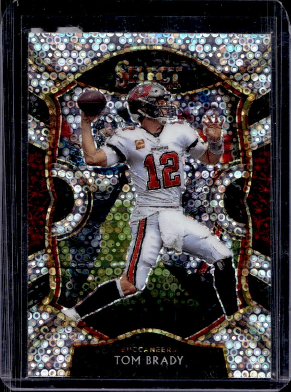 2020 Select Tom Brady Disco Prizm Concourse #1 Buccaneers