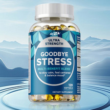 Goodbye Stress - Improved Sleep, Stress Relief, Promotes Relaxation - L-Theanine