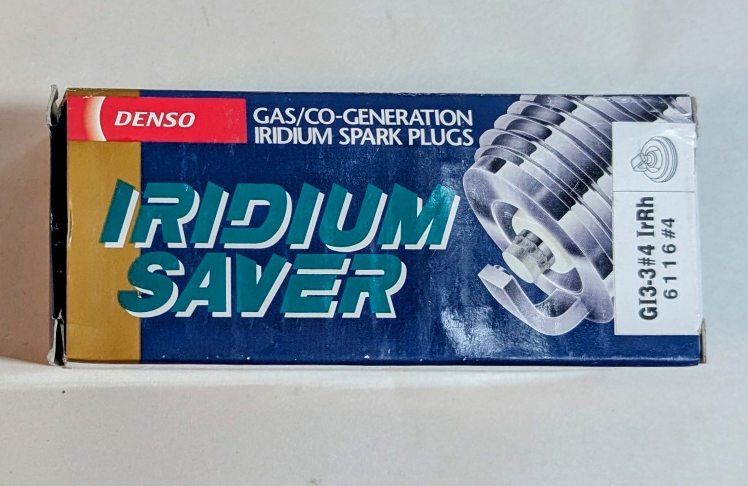 NEW GI3-3 #6116 DENSO Iridium Saver Spark Plug Caterpillar -Waukesha -MAN 4 Pack