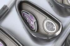 Ladies Ping Rhapsody Irons / 6-PW+SW / Gold Dot / Ladies Flex Ping ULT 129 Shaft