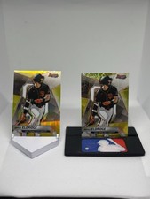 2025 Bowman's Best Bryce Eldridge Lazer/Yellow /75   San Francisco Giants X2