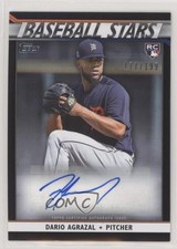 2020 Topps Update Baseball Stars Black 177/199 Dario Agrazal #BSA-DA Auto 0jx5
