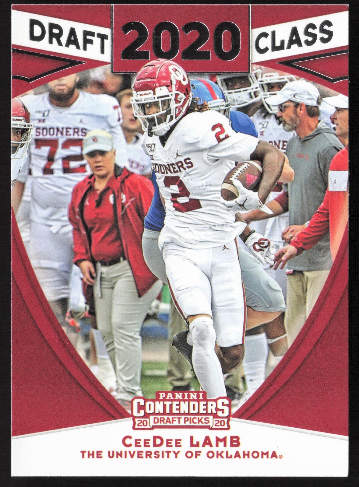 2020 Panini Contenders Draft Picks #6 CeeDee Lamb Draft Class
