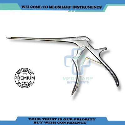 Aesculap FK907R 4mm x 40° Up x 7'' Detachable Thin w/ Ejector Kerrison Rongeur