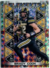 BRADY COOK 2024 Bowman Best U ELEMENTS OF THE GAME REFRACTOR