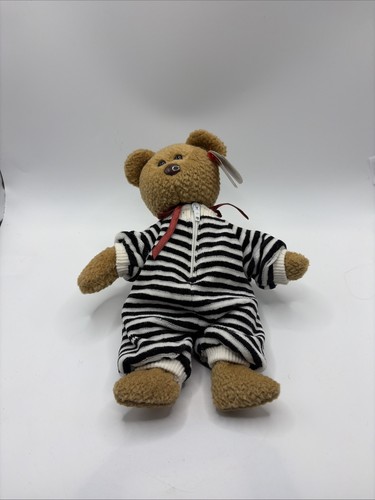 Ty Beanie Babies Curly Teddy Bear Plush Retired 1993 MPN 4052
