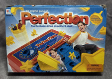 Milton Bradley Perfection Board Game 2003 Complete Pop-Up 25 Shapes