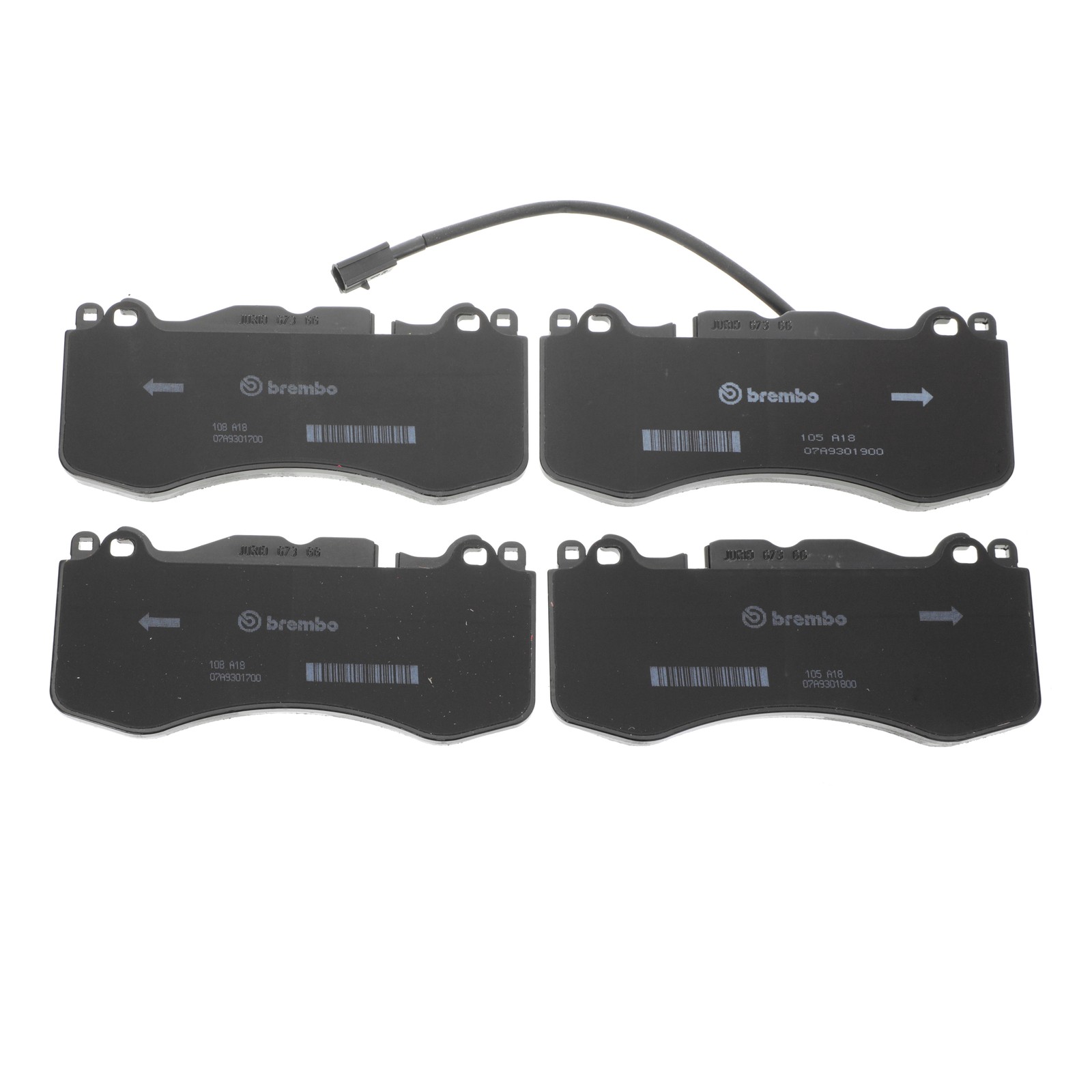 Maserati Levante 2017 Front Brake pad kits Set P/N 673005715