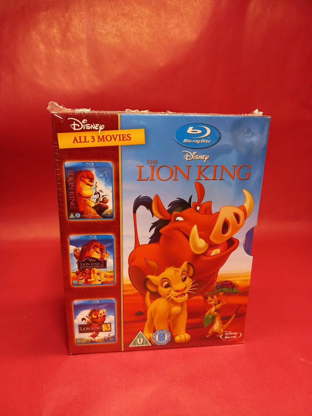 The Lion King Trilogy (Box Set) (Blu-ray, 2014)