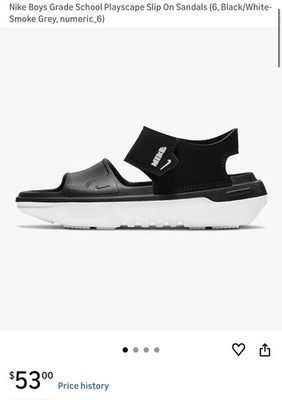 Boys Nike Playscape Slip On Sandals