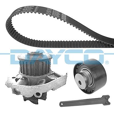 Dayco Wasserpumpe + Zahnriemensatz KTBWP2850 FüR Abarth Passend FüR Fiat Jeep-image
