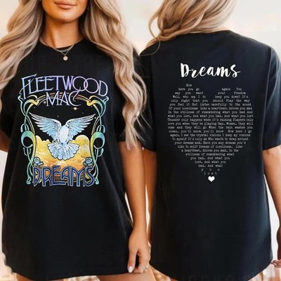 Fleetwood Mac ''Dreams'' Graphic Unisex Tee S-5XL (2-sided)