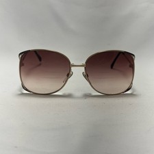 Luxottica Agate Grey Elegant Oversized Metal Women's Sunglasses - Frames only