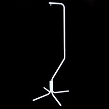 2NDS Bird Cage Stand Metal Black White 167cm Tall Large Small Cages 5002