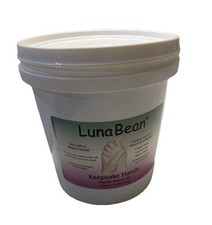 Luna Bean Keepsake Hands Plaster Statue Kit Non-Toxic Quick Setting - New White