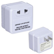 110V to 220V Voltage Converter 50W Transformer USA
