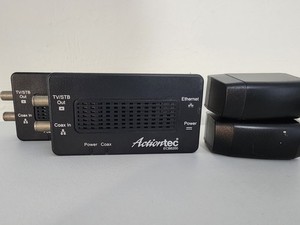 Actiontec Bonded MoCA 2.0 Ethernet to Coax Adapter - Black, Pack of 2 