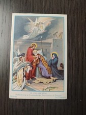 San Giuseppe, Transito, Holy Card, Lit. F.lli Bertola, Piacenza, Bartolo Longo