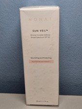 Monat Sun Veil Sunscreen - Broad Spectrum SPF 50 - 1.7fl oz - New Sealed 