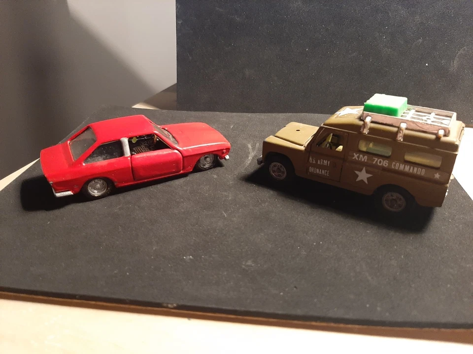 FIAT 124 SPORT LEND ROVER 1/43 DA RECUPERO - Immagine 2 di 4