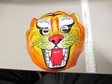 halloween mask 1 item unused LION TIGER PANTHER yellow/orange China