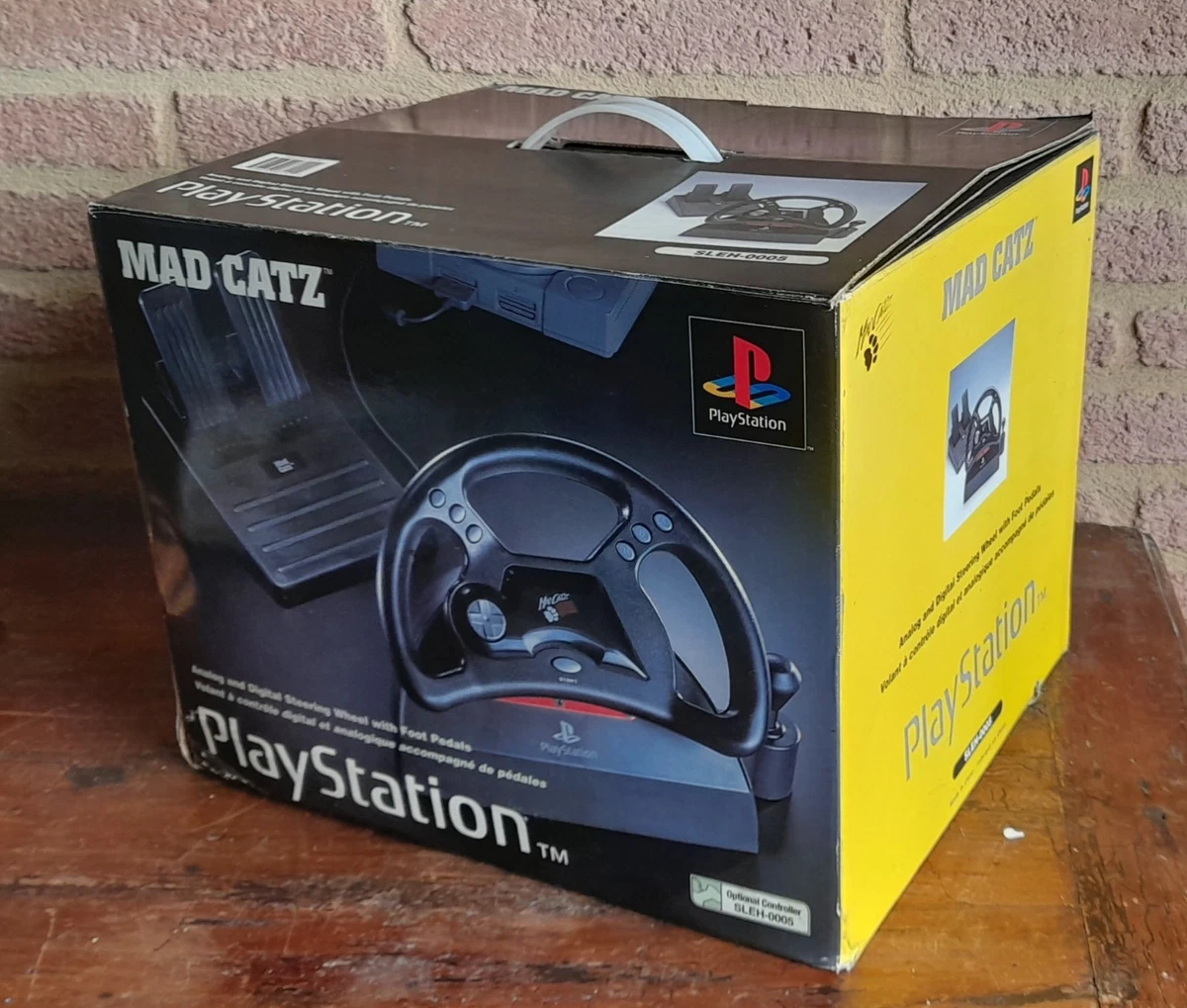 Volant Gamester LMP Pour PlayStation 1 (PS1) – Occasion Bon État