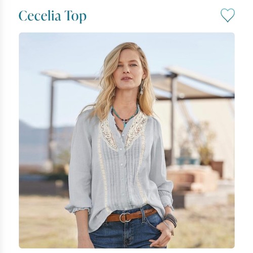Sundance Catalogue Cecelia Top