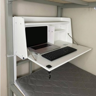 Hochbett-Schreibtisch Raumsparend Klemmbare Bettablage Einfache Montage