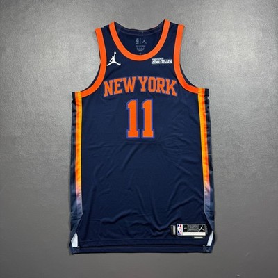 【新品未使用】Nike NBA New York Knicks Brunson 100% Authentic Jalen Brunson Nike NY Knicks Game Issued Pro Game