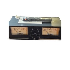 Neohipo ET30 2-In-2-Out Amplifier Speaker Switcher Audio Selector with VU Meter