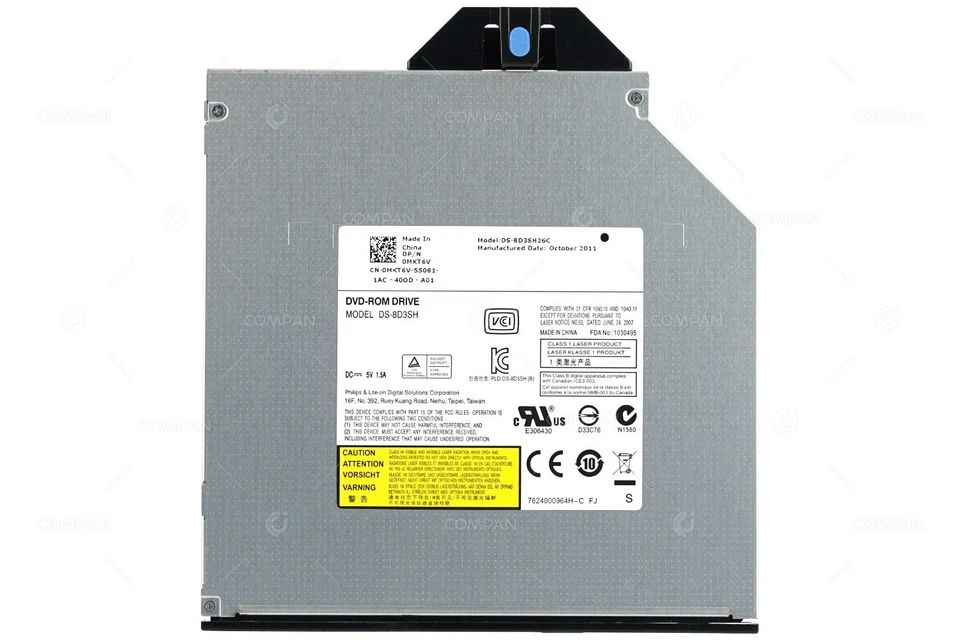 MKT6V DELL DVD-ROM SLIMLINE SATA OPTICAL DRIVE 12X FOR POWEREDGE - Image 3 of 4