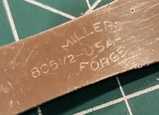 Vintage Millers Forge 805½ Nail File USA 🇺🇲 - J