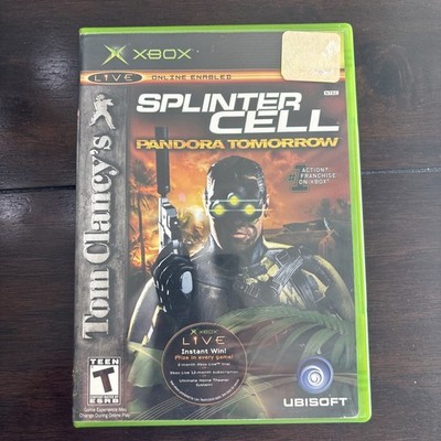 Tom Clancy's Splinter Cell: Pandora Tomorrow Xbox 2004 Complete Tested Rare  