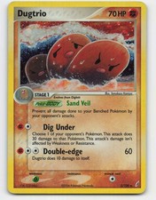2006 Pokemon, Crystal Guardians, #5/100 Dugtrio, Holo Rare on eBay