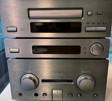 Impianto stereo KENWOOD T-1001 DP-1001 A-1001 con telecomando e manuale Hi-Fi JP testato