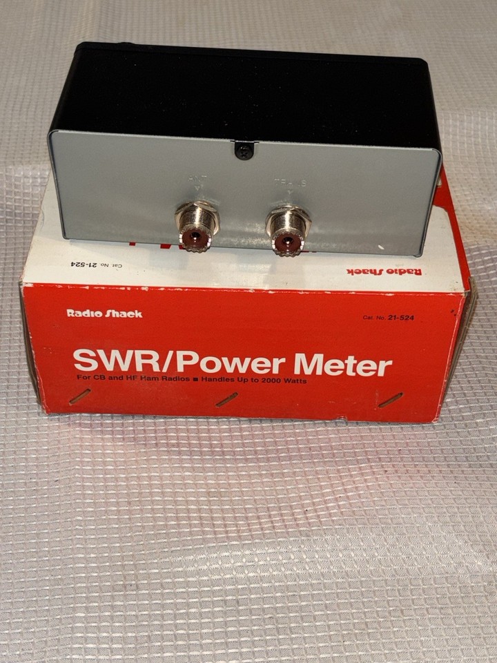 Compteur De Puissance SWR Radio Shack 21-524 - 20/200/2000 Watts - Occasion