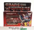 Inferno 100% Complete BOX & INSERT UNUSED STICKERS 1985 G1 Transformers