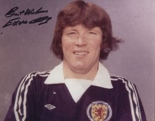 Eddie Gray - Scotland - Signed Photo - COA (78748)