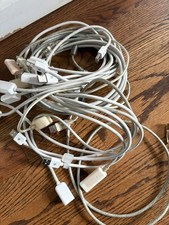 Lot of 13 Apple 30-Pin USB Charging Cables   Mixed Versions Untested