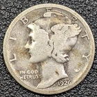 1926-S Silver Mercury Dime - Ships Free!
