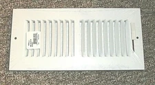 Hart & Cooley brand No. 682 12x6 inch  HVAC White heat and cool air Register