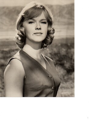ANNE FRANCIS Closeup Portrait "The Satan Bug" 1965 B&W 8x10 Movie Photo